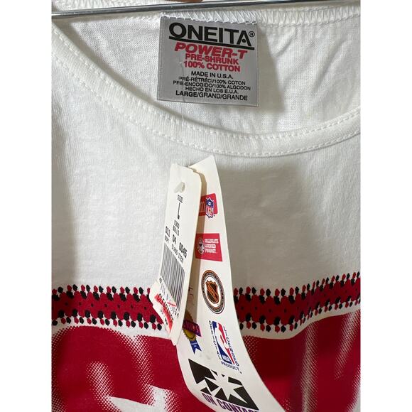 Vintage 90s Chicago Bulls Deadstock Single Stitch Tank Size Large NBA - Picture 2 of 7